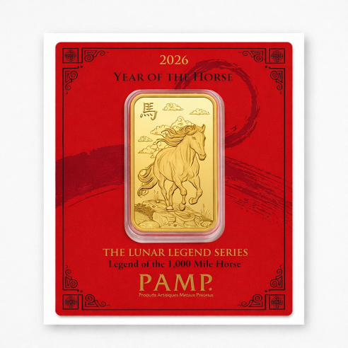 Speciální edice zlata: Lunární série 2026 – Rok Koně