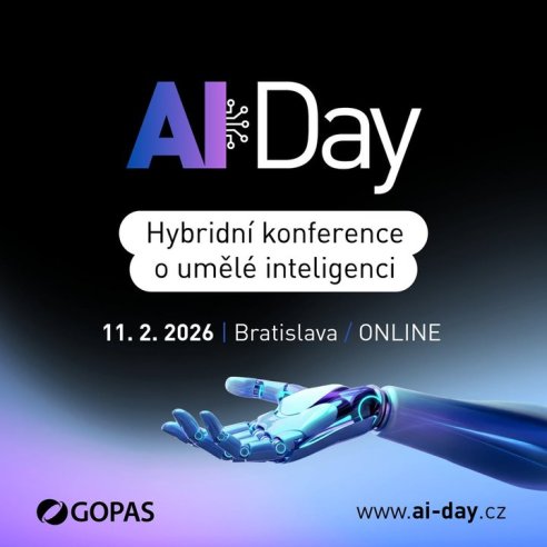 Počítačová škola GOPAS přináší první ročník konference AI Day