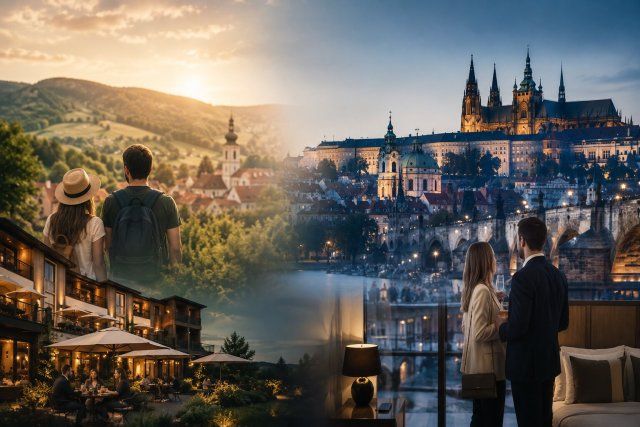 Češi míří na Moravu. Cizince přitahuje Praha. Pardubicko propadlo
